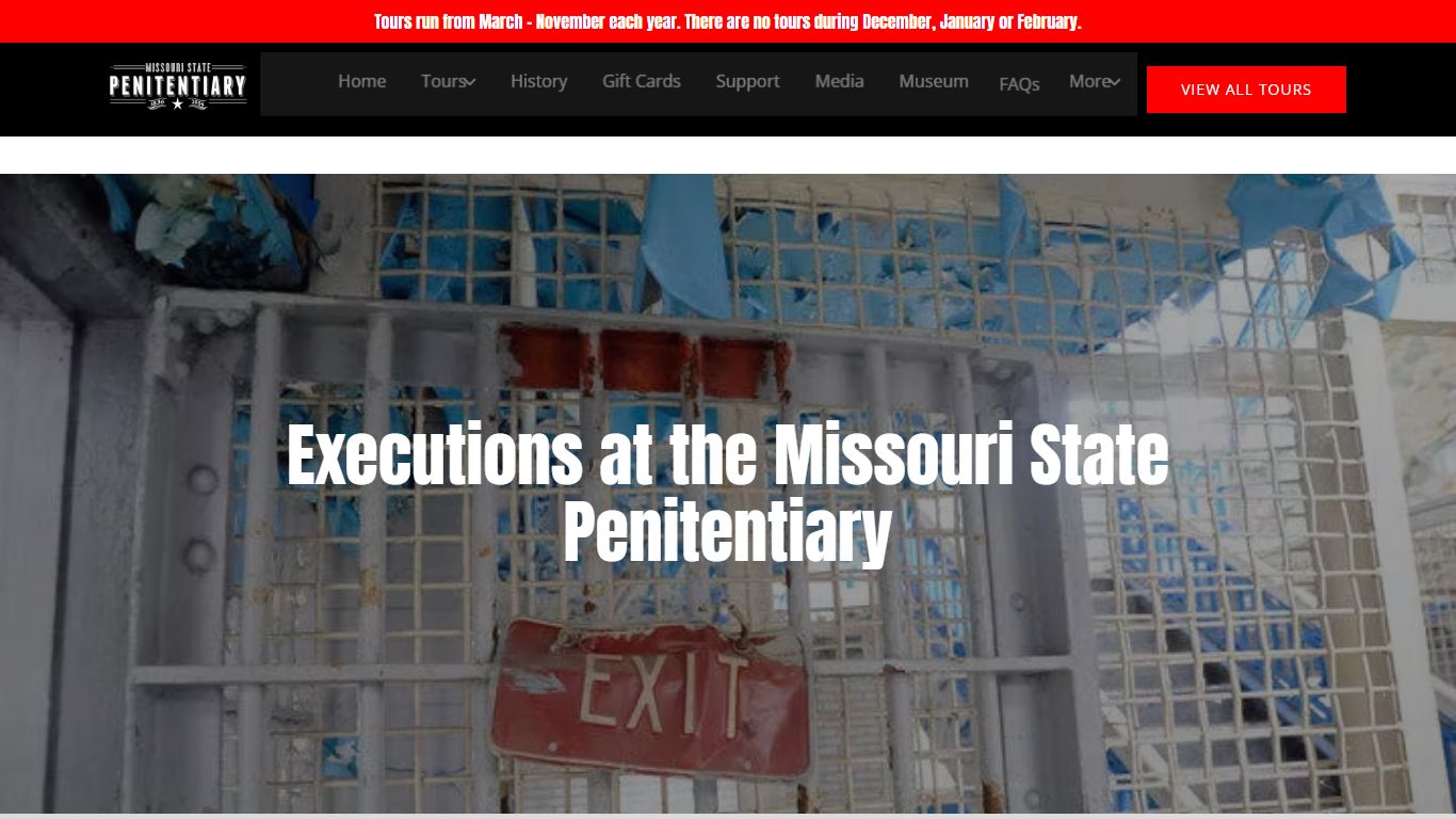 Executions | Missouri State Penitentiary
